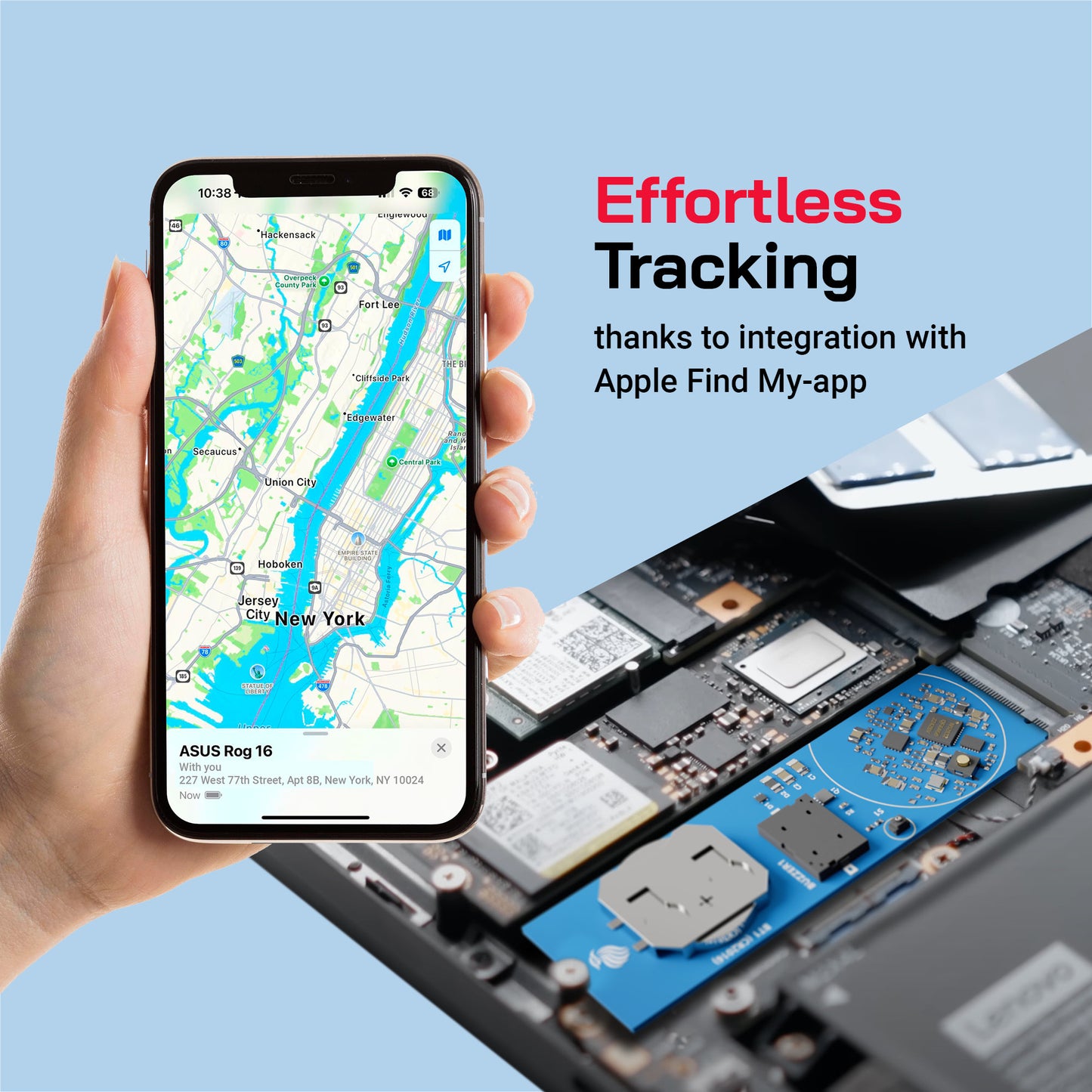 GPS for Computers (M.2) using Apple Find My